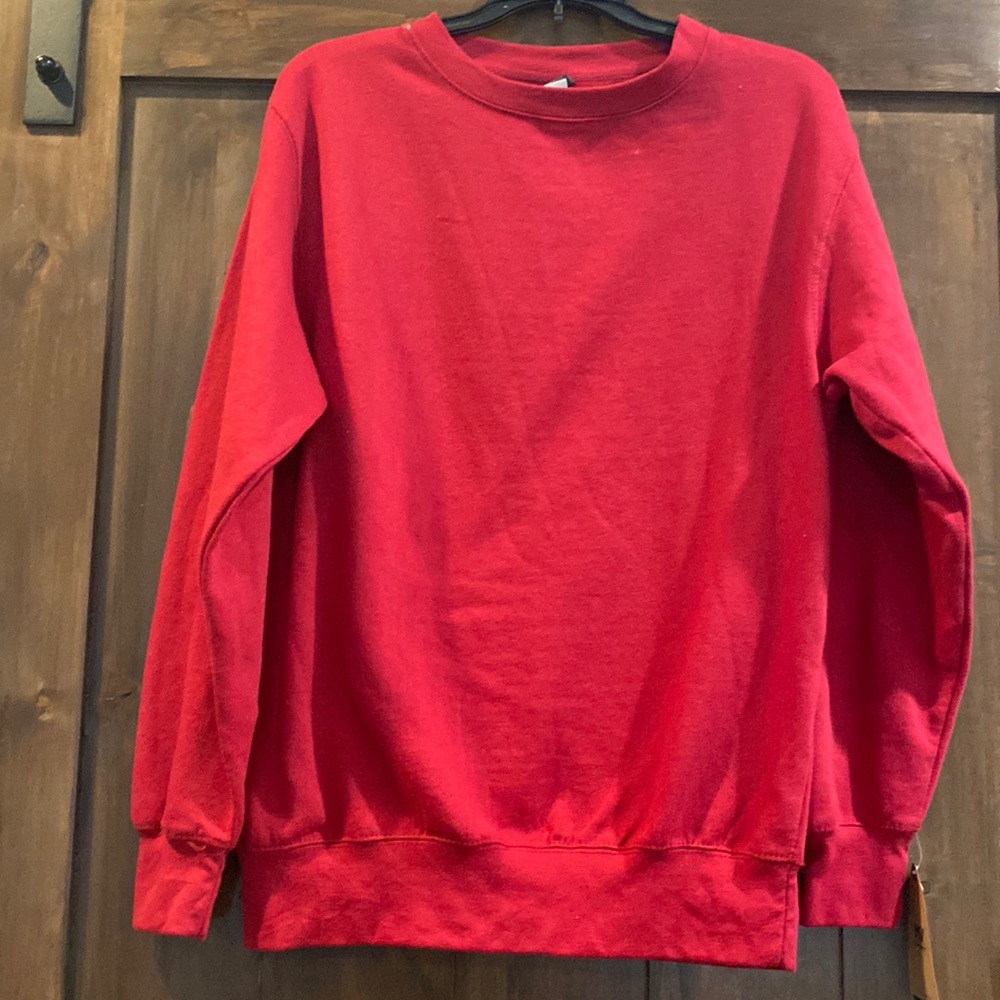 E718 MVP Sport Sweatshirt Sz. S Burgandy Unisex NWT